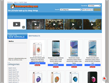 Tablet Screenshot of blueshoptrading.com